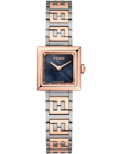 Fendi Forever Two-tone Bracelet Watch - Metallic