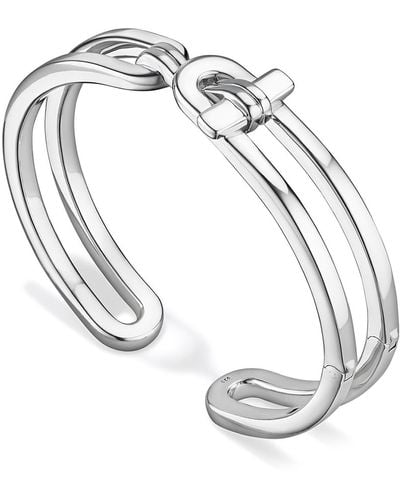 Judith Ripka Jie Knot Cuff Bracelet - Metallic