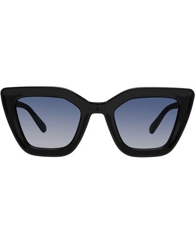 Kurt Geiger 51mm Cat Eye Sunglasses - Blue