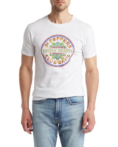 American Needle Sgt. Peppers Graphic T-shirt - White