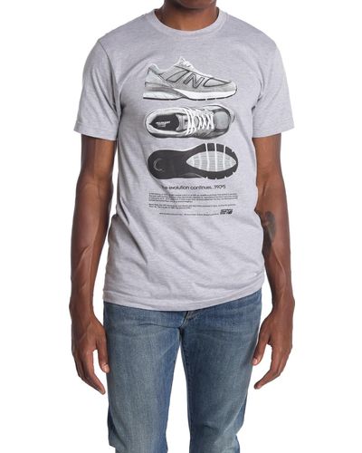 New Balance 990 V5 Shoe Graphic T-shirt - Multicolor