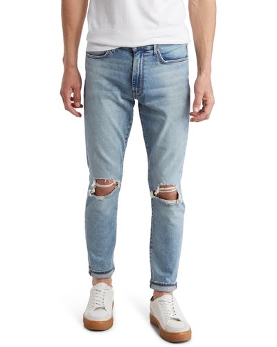 Joe's The Dean Ripped Slim Tapered Jeans - Blue