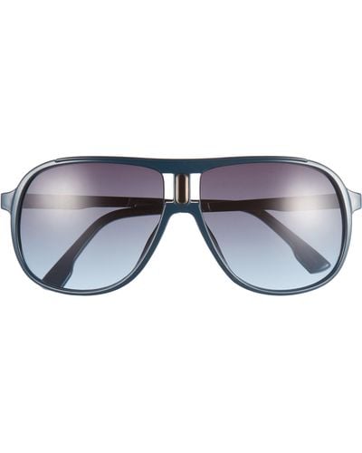 Vince Camuto Carerra 132mm Gradient Shield Sunglasses - Blue