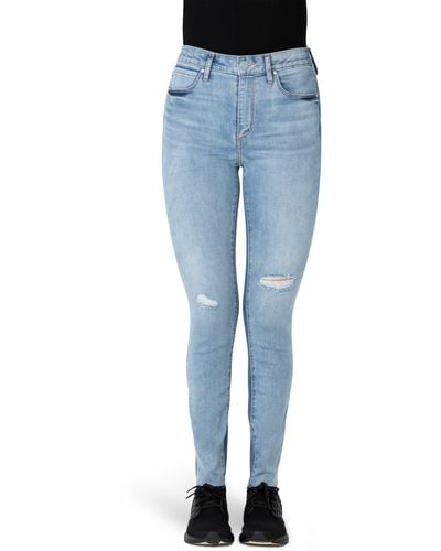 Articles of Society Hilary High Rise Skinny Ankle Jeans - Blue
