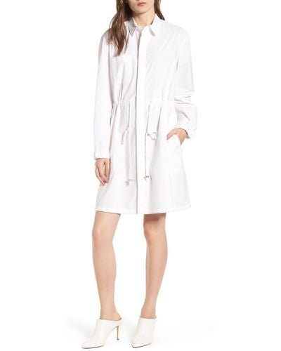 AG Jeans Pause Parka Dress - White