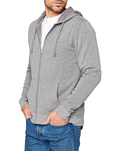 Threads For Thought Hooded Zip Sweater - Gray