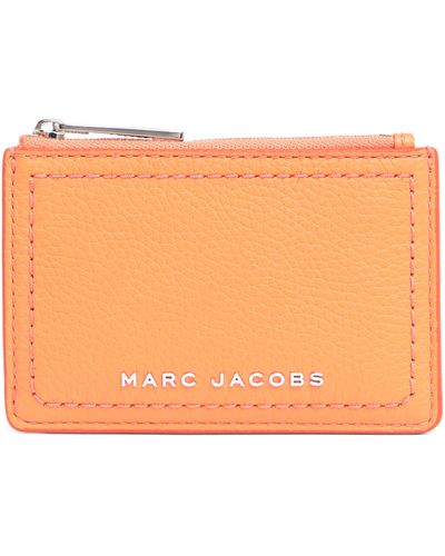 Marc Jacobs The Groove Top Zip Cardholder Wallet - Orange