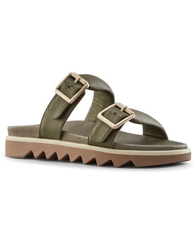 Cougar Shoes Nifty Slide Sandal - Green
