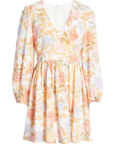 Sancia Lotte Long Sleeve Dress In Maise Floral At Nordstrom Rack - Multicolor