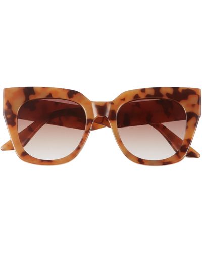 Vince Camuto Cat Eye Sunglasses - Brown