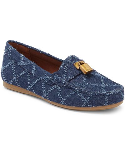 Kurt Geiger Brixton Moc Loafer - Blue