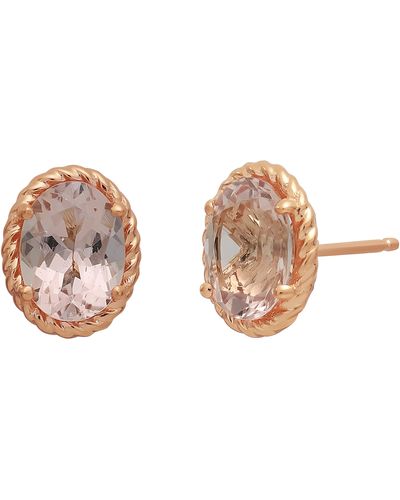 Bony Levy Iris Stud Earrings - Pink