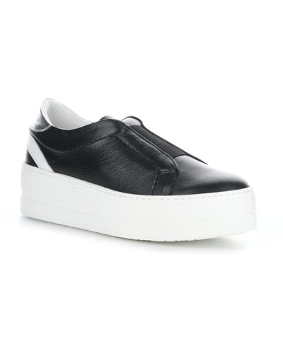 Bos. & Co. Mona Platform Slip-on Sneaker - White