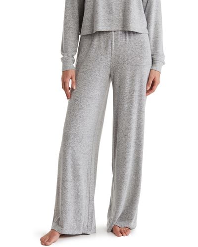 Abound Easy Cozy Wide Leg Pajama Pants - Gray