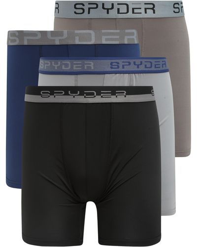 Spyder 4-pack Boxer Briefs - Gray