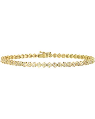 Bony Levy 18k Gold Diamond Tennis Bracelet - Multicolor