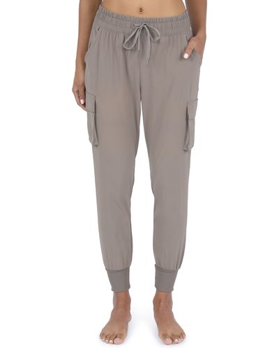 90 Degrees Woven Cargo Sweatpants In Night Sage At Nordstrom Rack - Gray