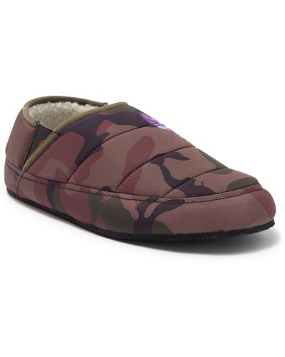 Paisley & Gray Paisley & Gray Houser Quilted Faux Shearling Lined Slipper In Camo Butterfly At Nordstrom Rack - Multicolor