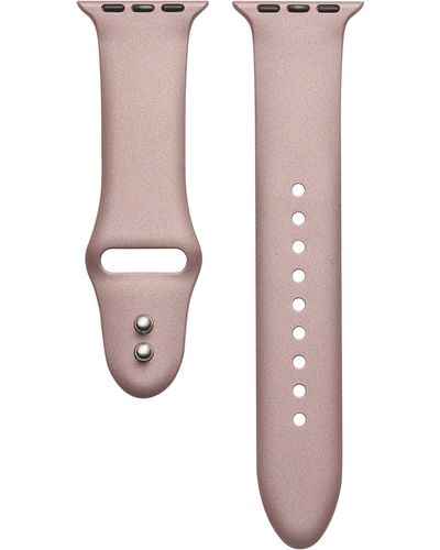 The Posh Tech Silicone Apple Watch® Band - Pink