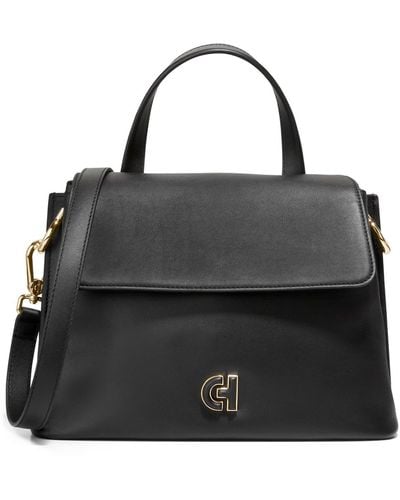 Cole Haan Grand Ambition Collective Leather Satchel - Black