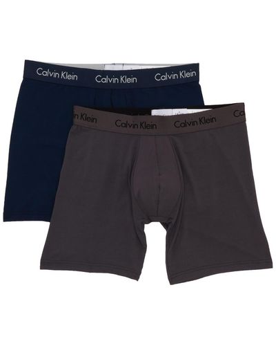 Calvin Klein Modal Boxer Briefs - Blue