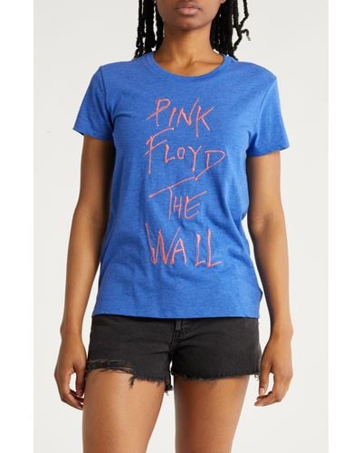 Lucky Brand Pink Floyd The Wall Graphic T-shirt - Blue