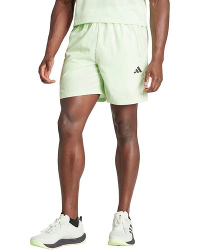 adidas Tr-es 3-stripes Running Shorts - Green