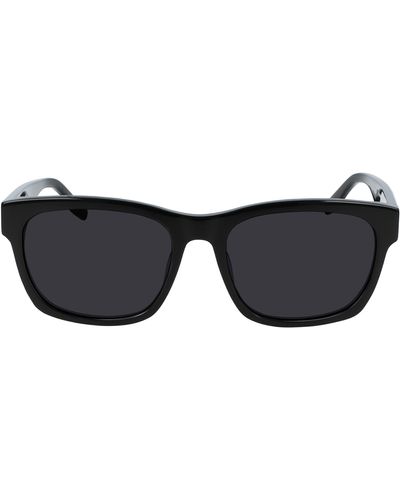 Converse All Star® 56mm Rectangle Sunglasses - Black