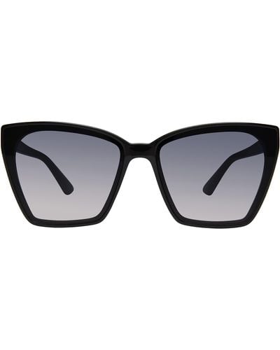 Kurt Geiger 64mm Cat Eye Sunglasses - Black