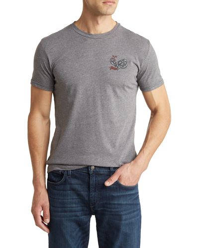 RVCA Toxicity Short Sleeve T-shirt - Gray