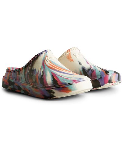 HUNTER Gender Inclusive In/out Bloom Clog - Multicolor