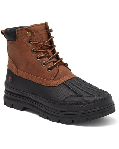 G.H. Bass & Co. Catskills Duck Boot In Tan/black At Nordstrom Rack - Brown