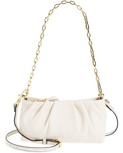 Aimee Kestenberg Charismatic Leather Shoulder Bag - White