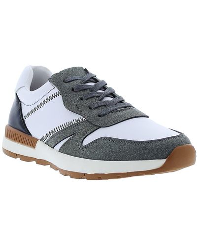 English Laundry Mateo Suede Sneaker - Gray