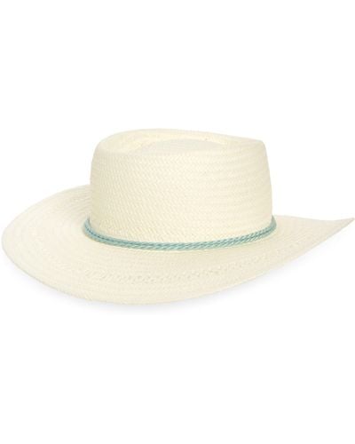 Melrose and Market Western Boater Hat - White