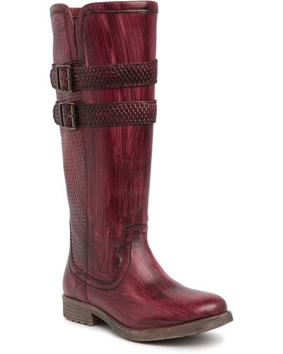 Roan Date Boot - Red