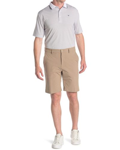 Callaway Golf® 4-way Stretch Golf Shorts - Natural
