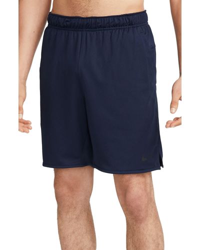 Nike Dri-fit 7-inch Brief Lined Versatile Shorts - Blue
