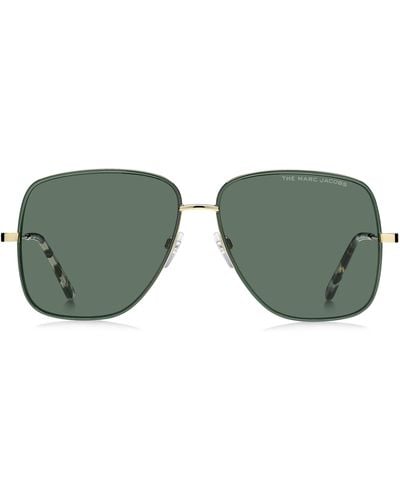 Marc Jacobs 59mm Gradient Square Sunglasses - Green