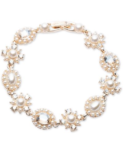 Marchesa Precious Imitation Pearl Bracelet - White