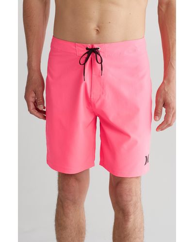 Hurley One & Only Supersuede Board Shorts - Pink