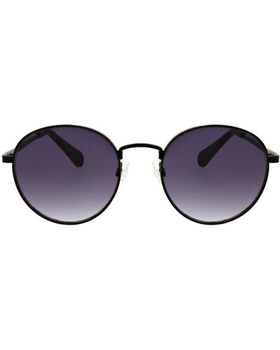 BCBGMAXAZRIA 54mm Round Sunglasses - Blue