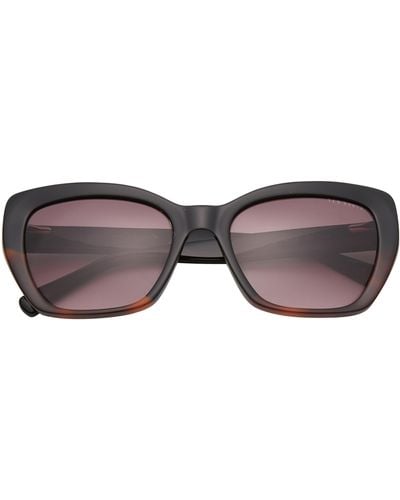 Ted Baker 55mm Cat Eye Sunglasses - Black