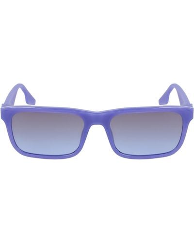 Converse Restore 54mm Rectangular Sunglasses - Blue