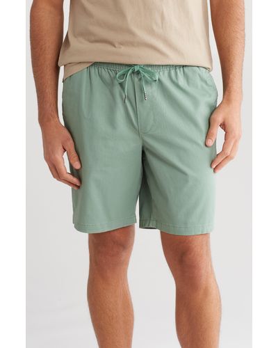 Hurley Stretch Cotton Twill Shorts - Green