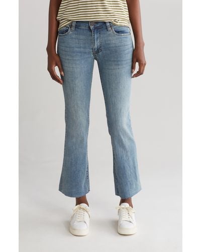 Kut From The Kloth Nikke Kick Flare Jeans - Blue