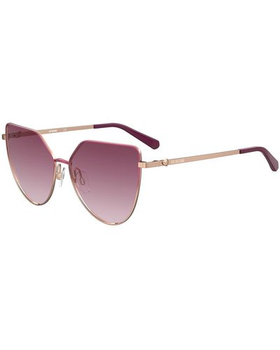 Moschino 59mm Cat Eye Sunglasses - Pink