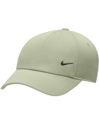 Nike Club Unstructured Curved Bill Baseball Cap - Green