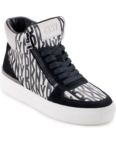 DKNY High Top Sneaker - Black