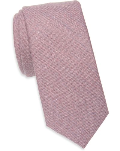 Original Penguin Ault Solid Tie - Pink